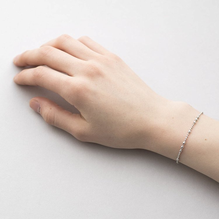 Срібний кульковий браслет 141315 від ювелірного магазину Онікс - 3