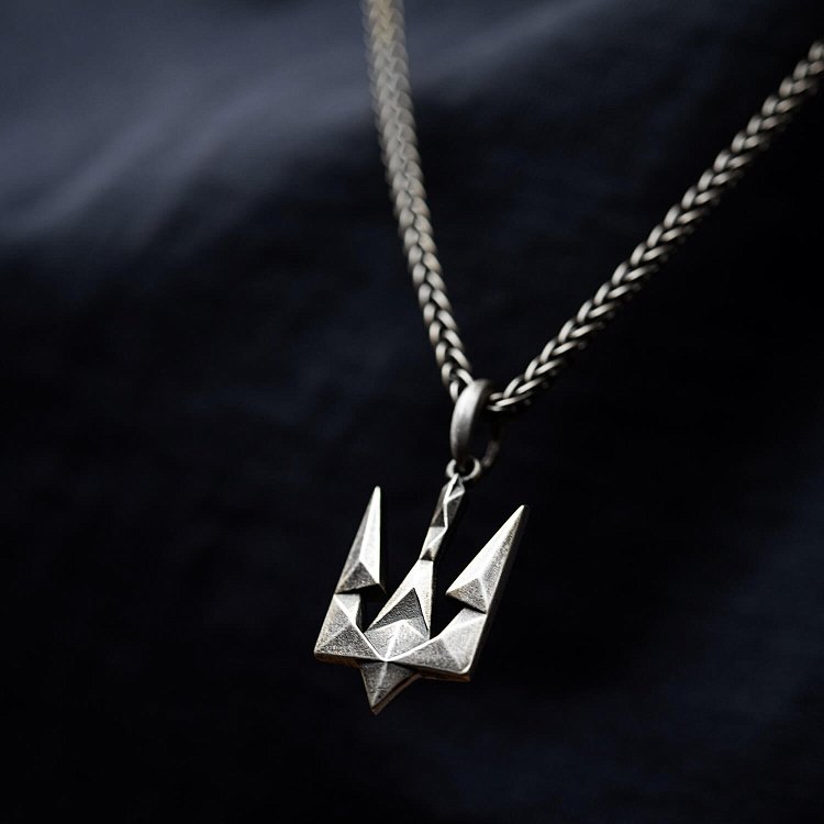 Кулон "Герб України - Тризуб" у сріблі 133154 від ювелірного магазину Онікс - 8