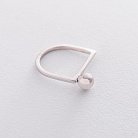 Серебряное кольцо "Геометрия" 112225 от ювелирного магазина Оникс