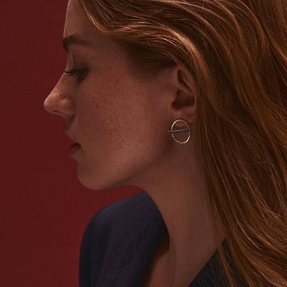 Золоті сережки - пусети "Баланс" с07795 №7