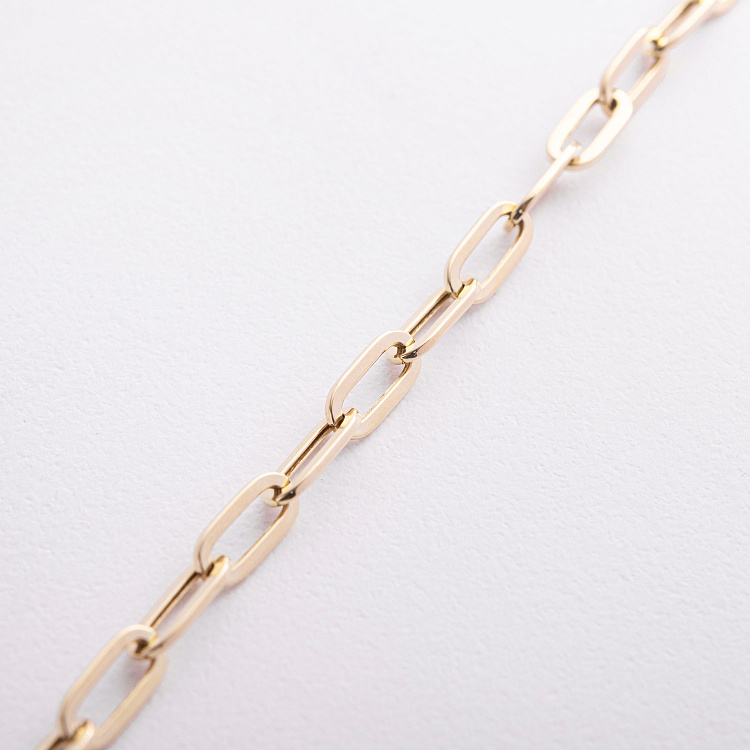 Браслет "Цепочка" в желтом золоте б05641 от ювелирного магазина Оникс - 1