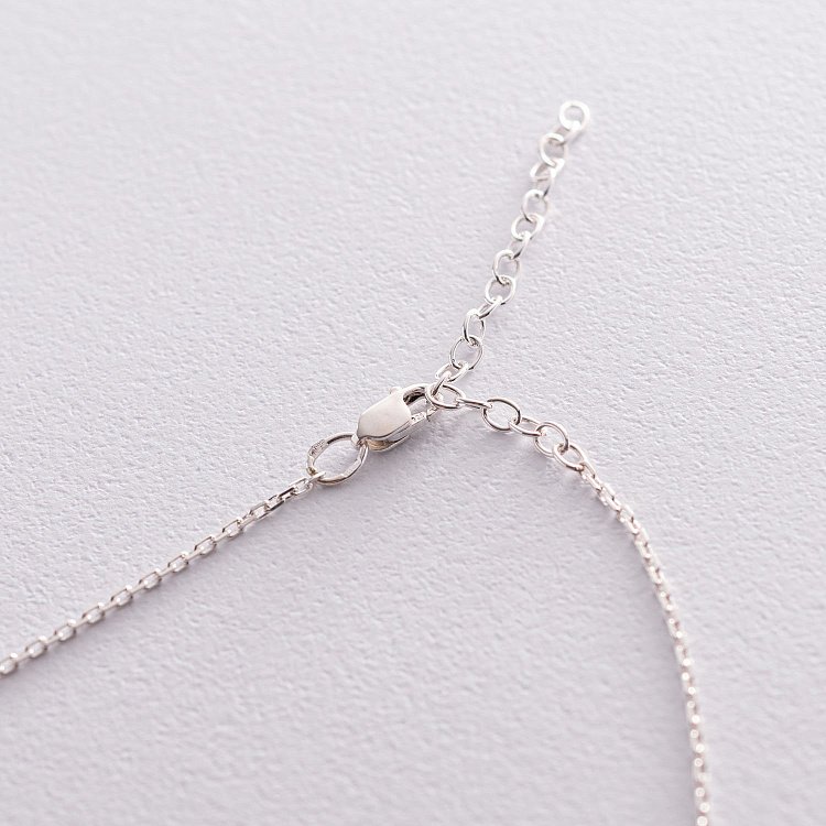 Кольє "Хрестик" в сріблі 181104 від ювелірного магазину Онікс - 3