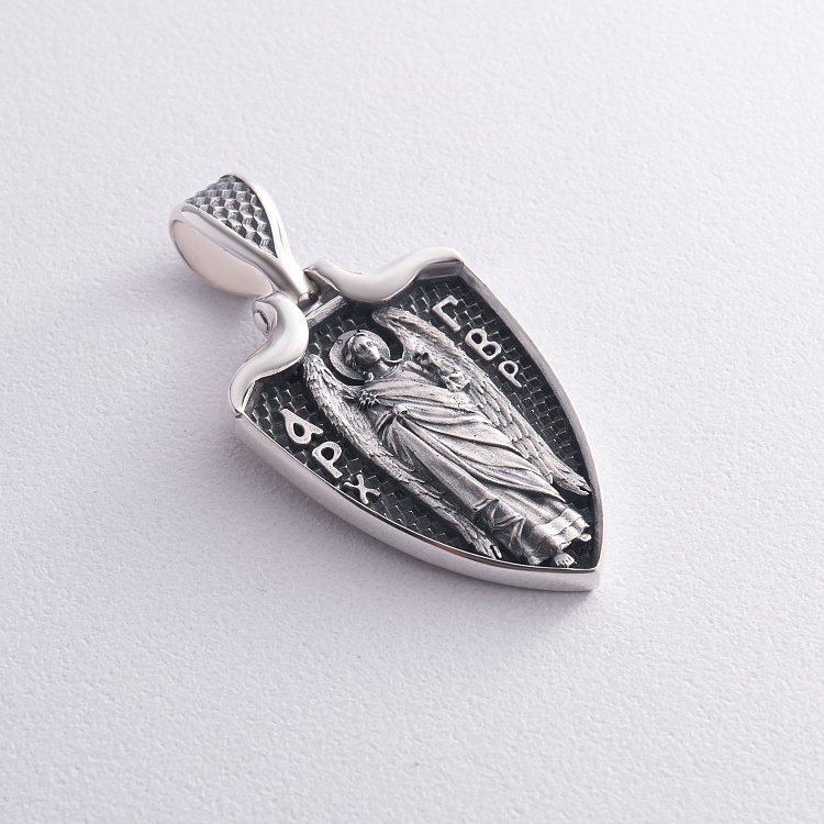 Серебряный кулон "Архангел Гавриил" 133223 от ювелирного магазина Оникс - 10