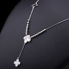 Срібне кольє з перламутром 18229 от ювелирного магазина Оникс - 2