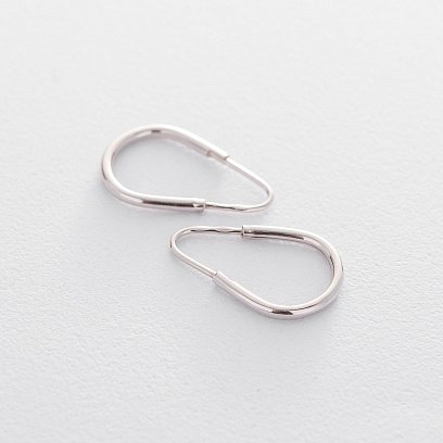 Сережки "Петельки" 12025б