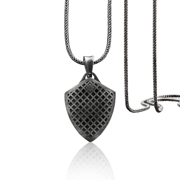 Серебряный кулон "Гривистый лев" 133192 от ювелирного магазина Оникс - 4