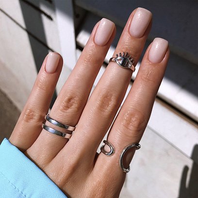 Срібна каблучка "Всевидяче око" 112639 №6