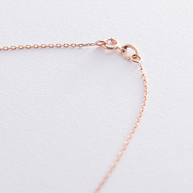 Золоте кольє "Серце і круги" кол01583 від ювелірного магазину Онікс - 2