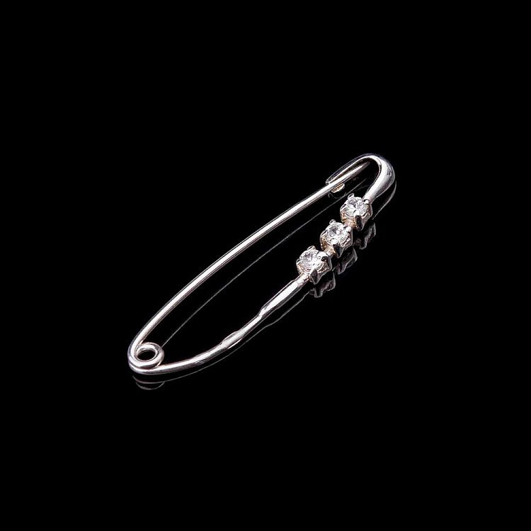 Булавка (фіаніти) 21013 від ювелірного магазину Онікс