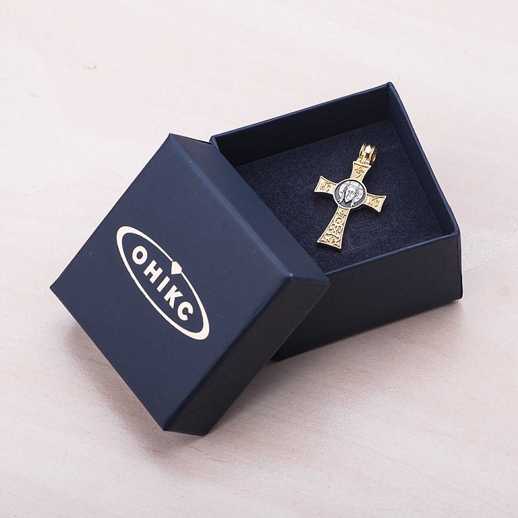 Серебряный православный крест 132353 от ювелирного магазина Оникс - 4