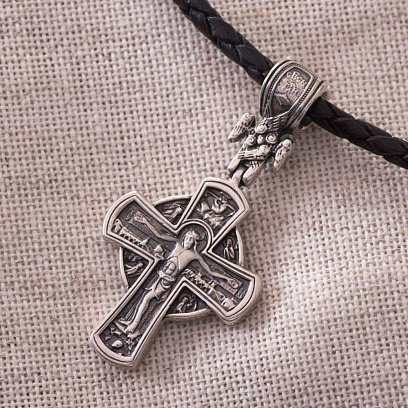 Православний хрест "Розп'яття. Різдво Христове" 131625 №6