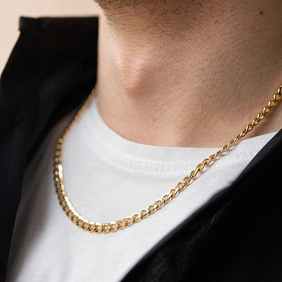 Ланцюжок, панцирне плетіння (6 мм) ц00248 №2