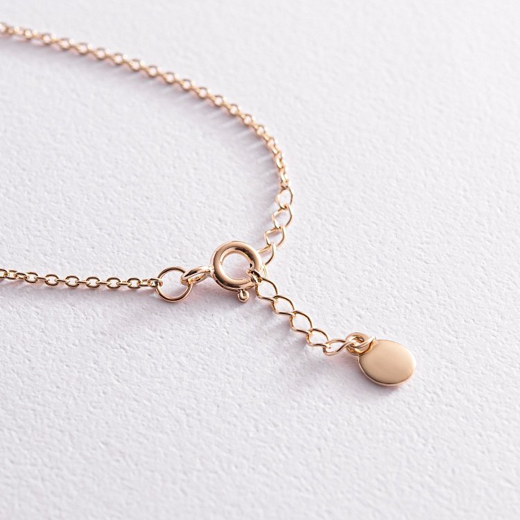 Браслет "Крестик" в желтом золоте з2081ж от ювелирного магазина Оникс - 12