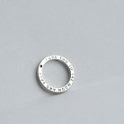 Срібний перстень ручної роботи  "Зізнання" з сапфіром priznanie от ювелирного магазина Оникс - 4