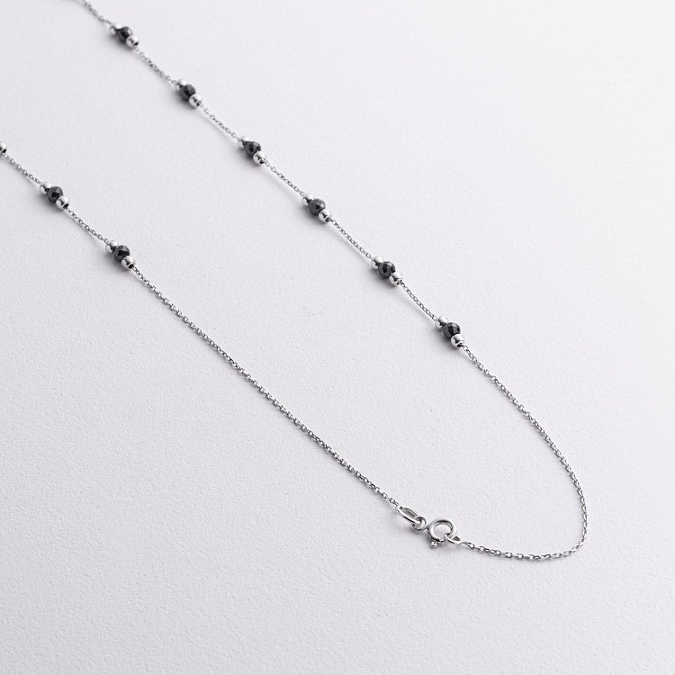 Золоте кольє з хрестиком (фіаніти) кол02594 від ювелірного магазину Онікс - 2