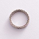 Серебряное кольцо "Сердечки " с фианитами 3936 от ювелирного магазина Оникс