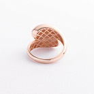 Кольцо "Miriam" в красном золоте к08412 от ювелирного магазина Оникс - 4