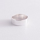Серебряное кольцо "Минимализм" (возможна гравировка) 112144 от ювелирного магазина Оникс