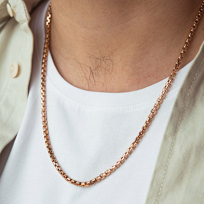 Золотая цепочка плетение Венеция (3.5 мм) ц00193-3,5 №6