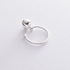 Серебряное кольцо "Шар" 111993 от ювелирного магазина Оникс