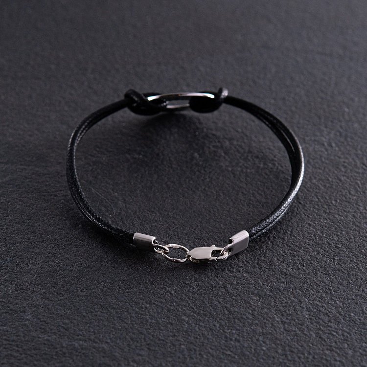 Срібний браслет (можливе гравіювання) 905-01409 від ювелірного магазину Онікс - 5