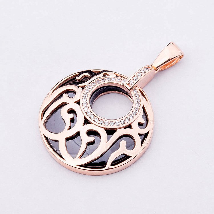 Ексклюзивна золота підвіска п02312 від ювелірного магазину Онікс - 5