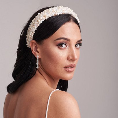 Золоті сережки з діамантами сб0197cha №9