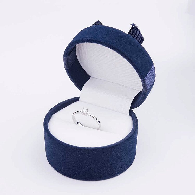 Золота каблучка з діамантами кб03046 від ювелірного магазину Онікс - 3