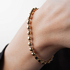 Золотий браслет "Кубики - кульки" б05397 от ювелирного магазина Оникс - 10