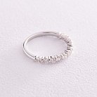 Золотое кольцо с дорожкой камней (бриллианты) кб0453ca от ювелирного магазина Оникс - 2