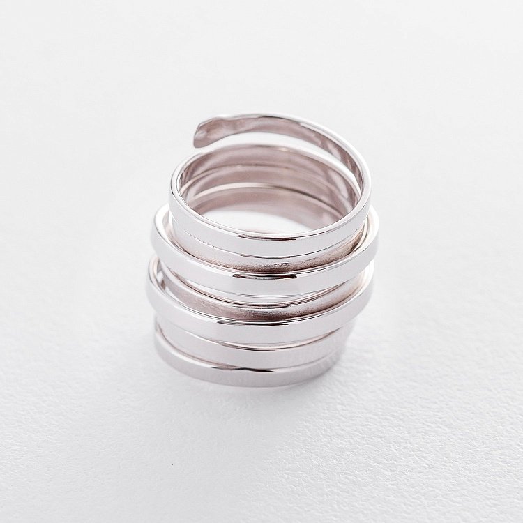 Серебряное кольцо 112231 от ювелирного магазина Оникс - 1