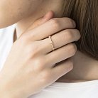 Золотое кольцо с бриллиантами кб0166са от ювелирного магазина Оникс - 3