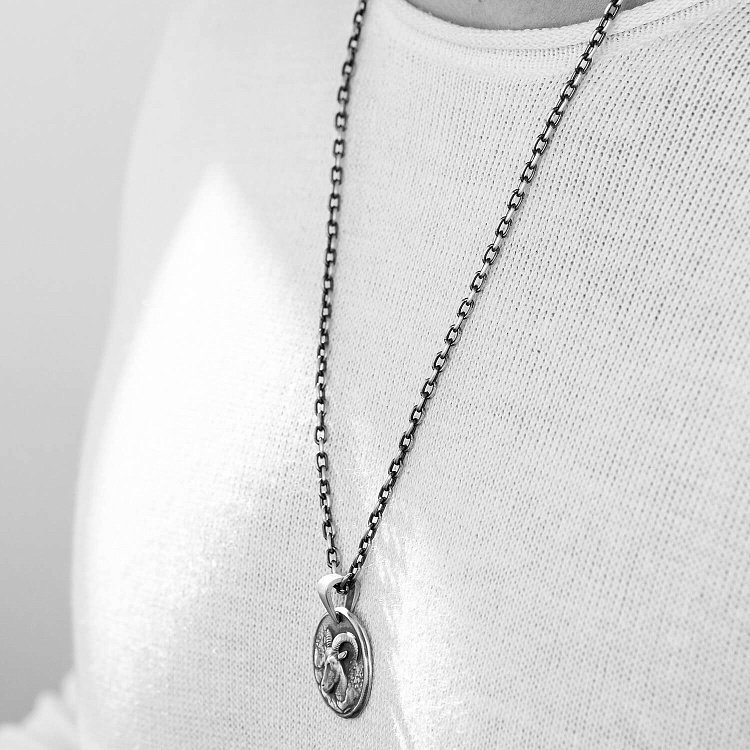 Серебряный кулон "Знак зодиака Овен" 133221овен от ювелирного магазина Оникс - 3