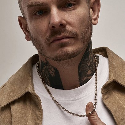 Чоловічий золотий ланцюжок ц00525 №2