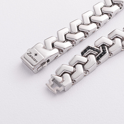 Серебряный мужской браслет ZANCAN ESB262-N №4