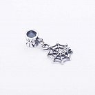 Срібний шарм "Павутинка" 132173 от ювелирного магазина Оникс - 2