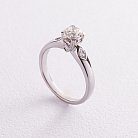 Помолвочное золотое кольцо с бриллиантами кб0387nl от ювелирного магазина Оникс