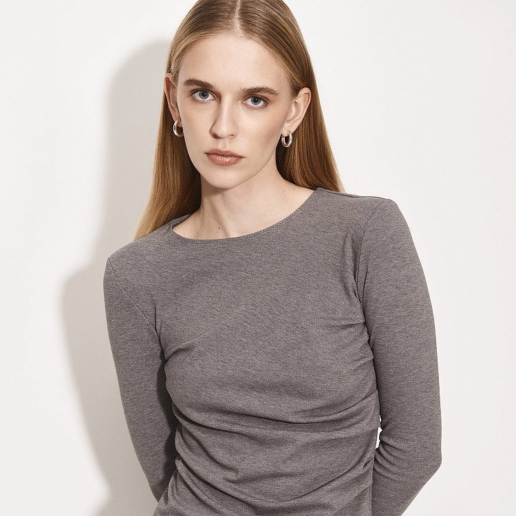 Серебряные серьги - кольца 123220 от ювелирного магазина Оникс - 18