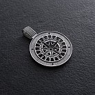 Срібний кулон "Роза вітрів" 7330 от ювелирного магазина Оникс - 4