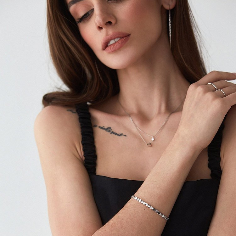 Золота каблучка з кульками к06121 від ювелірного магазину Онікс - 9