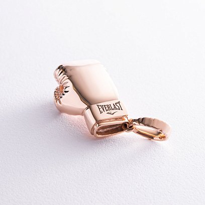Золотой кулон "Боксерская перчатка" п03697 №4