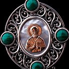 Икона "Св. Николай Чудотворец" 23450 от ювелирного магазина Оникс - 3