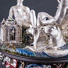 Серебряная солонка ручной работы "Сальера" Бенвенуто Челлини сер00099 от ювелирного магазина Оникс - 5