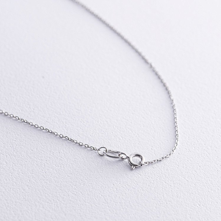 Золоте кольє "Україна" з діамантами 125431121 від ювелірного магазину Онікс - 11