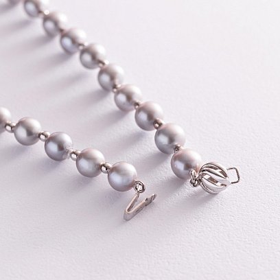 Кольє з перлин колж2718 №6