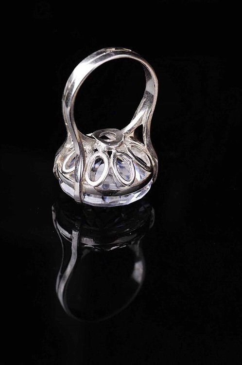 Кольцо (фианит) 11814 от ювелирного магазина Оникс - 1