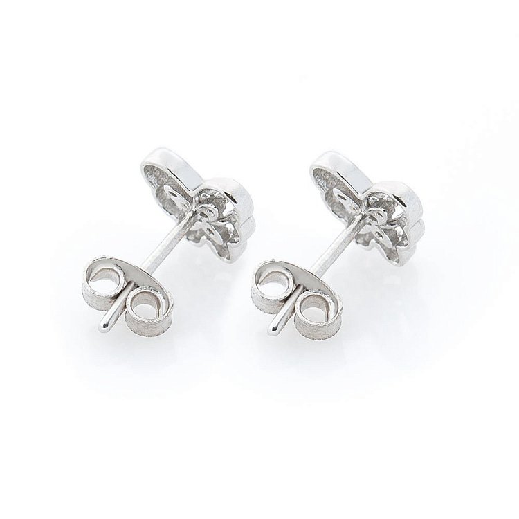 Золоті сережки-пусети "Метелики" с04766 від ювелірного магазину Онікс - 2