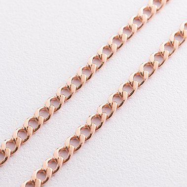 Золотые цепочки плетения Панцирная 65 см
