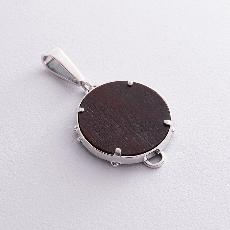 Срібний кулон "Вовки Роду" з деревом 088 від ювелірного магазину Онікс - 8