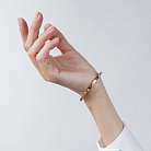 Жорсткий браслет "Kylie" у червоному золоті б05825 от ювелирного магазина Оникс - 5